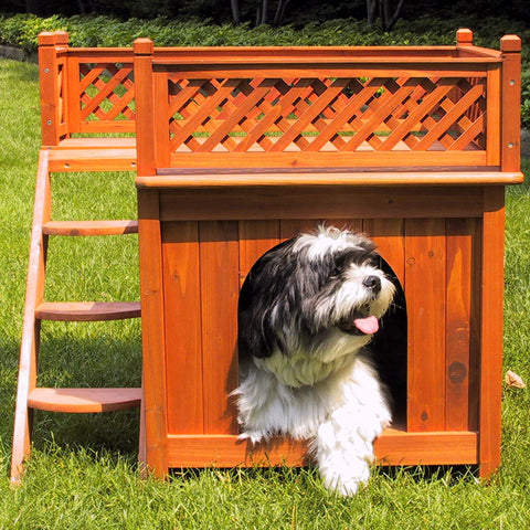 Oakestry Wood Pet House