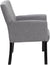 Oakestry Contemporary Guest Chair in Grey