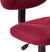 Oakestry Ergonomic Works Drafting Chair without Arms in Burgundy