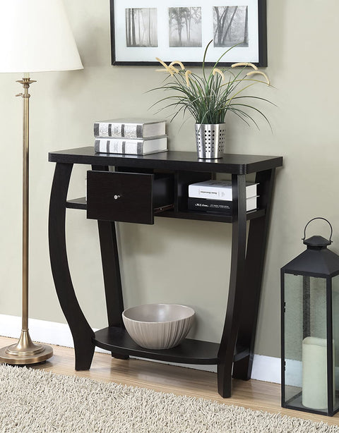 Oakestry Newport Dorchester Console Table, Espresso