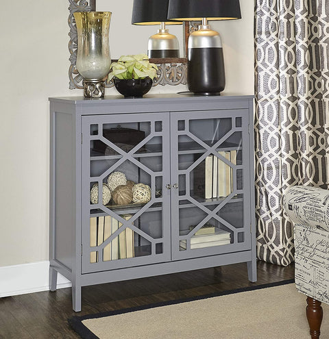 Oakestry Betty Large Cabinet in Gray