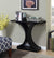 Oakestry Newport Infinity Console Table, Black