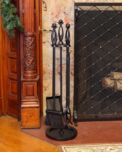 Oakestry Lincoln 5-piece Fireplace Tool Set