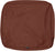 Oakestry Montlake Water-Resistant 21 x 22 x 4 Inch Outdoor Back Cushion Slip Cover, Patio Furniture Cushion Cover, Heather Henna Red