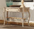 Oakestry Austerity Reclaimed Wood Console Table with Open Shelf, Driftwood
