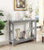 Oakestry Omega Console Table, Gray