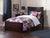 Oakestry Metro Traditional Bed with Matching Footboard and Turbo Charger, Twin XL, Espresso