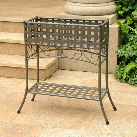 Oakestry Plant Stand Finish: Matte Brown