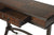 Oakestry Alta Writing Table/Console Table Desk Antique Style with Dark Cherry Wood Finish