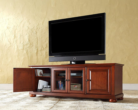 Oakestry ALEXANDRIA 60" LOW PROFILE TV STAND CHERRY