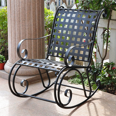 Oakestry Mandalay Iron Rocking Chair