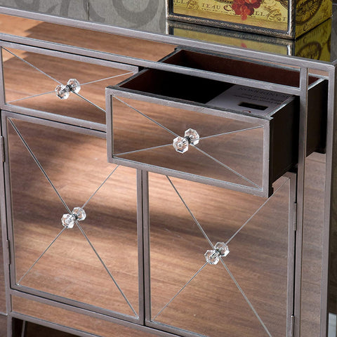 Oakestry Mirage Mirrored Cabinet