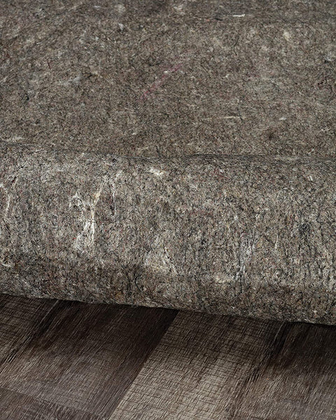 Oakestry Underlay-Premier Plush Area Rug, 10&#39; x 14&#39;, Grey